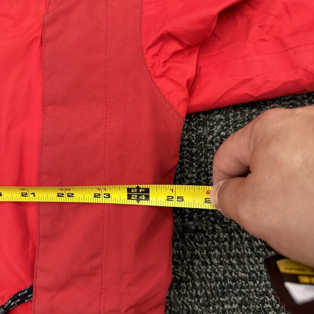 The North Face Summit Series Gore-Tex XCR Jacket Mens L Red Hooded Shell Coat